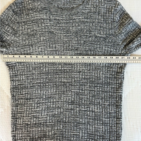 Tasso Elba Men’s Gray Textured Knit Crewneck Sweater Size L - Picture 9 of 11